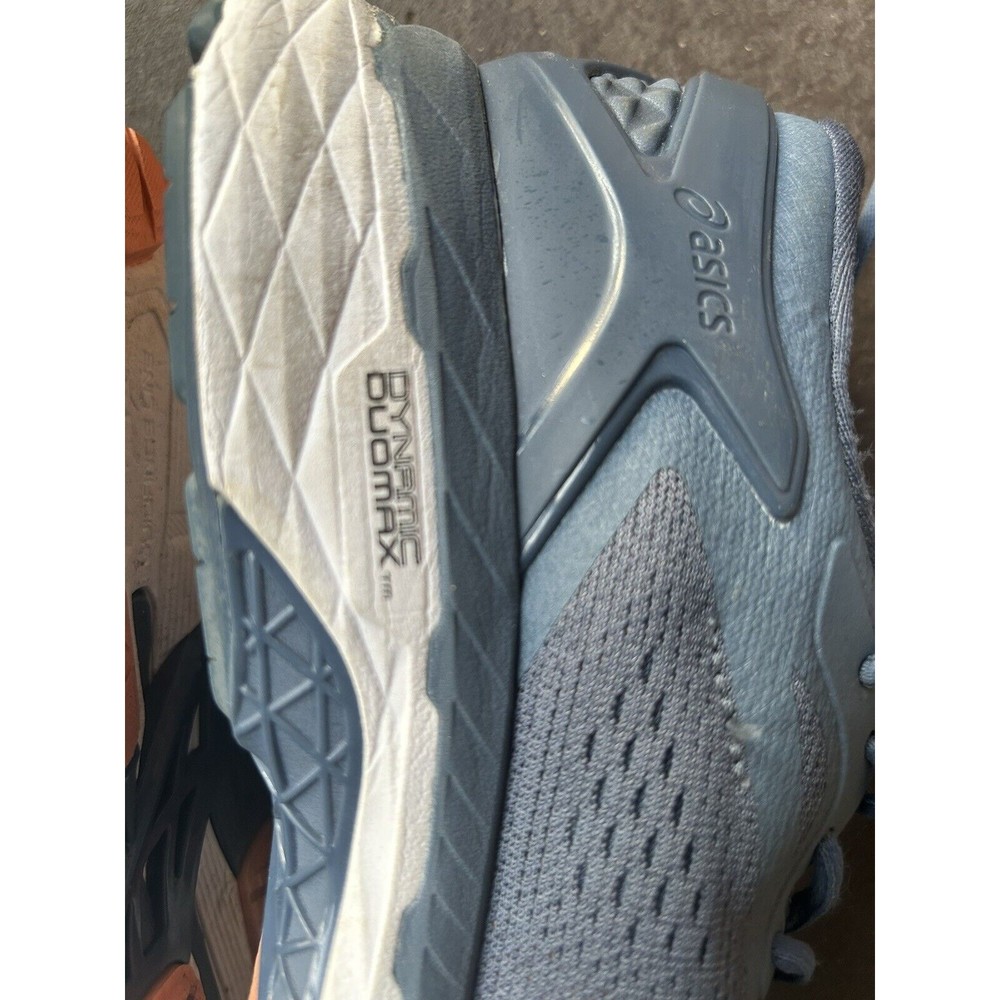 ASICS Gel Kayano 24 Running Shoes T799N Womens Size 8 Smoke Blue/Cantaloupe - Picture 8 of 8